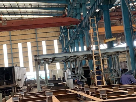 industria chimica della costruzione della struttura di acciaio per costruzioni edili di scivolo di 6.5x4x2.5m