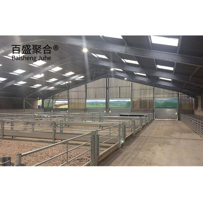 Porta scorrevole e porta a rulli Q345 Casella a telaio metallico capra/pecora per allevamenti di bovini