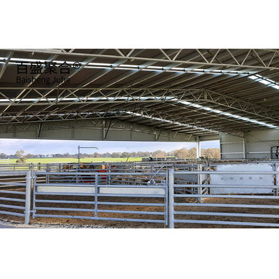 Porta scorrevole e porta a rulli Q345 Casella a telaio metallico capra/pecora per allevamenti di bovini