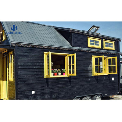 Hotel Prefabbricato Piccole case con piatta confezione Slide Out Container House e camera da letto di design moderno