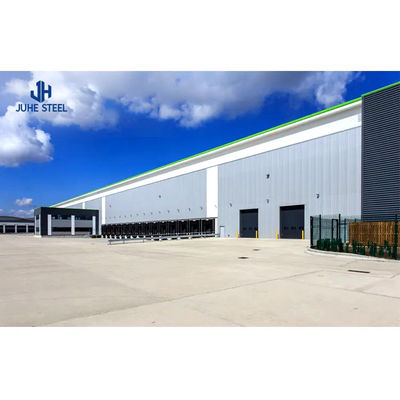 Sala di laboratorio per strutture industriali prefabbricate in acciaio con finestra in lega di alluminio
