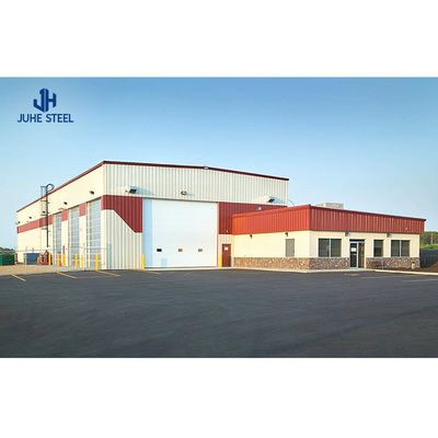 Sala di laboratorio per strutture industriali prefabbricate in acciaio con finestra in lega di alluminio