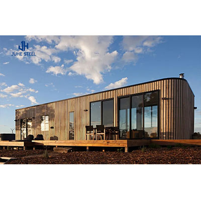 Folding Container House with 50/75mm EPS Sandwich Panel Wall and Steel Chasis Floor