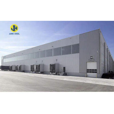 Customised Steel Structure Warehouse Workshop Hangar Hall con tetto a pannelli sandwich
