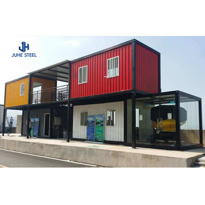 Container per la confezione di immobili Casa in acciaio Villa leggera Mobile Living Container House Case prefabbricate di lusso