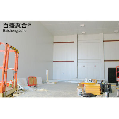 Sala frigorifera di grande capacità per strutture in acciaio