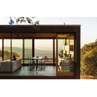 Modern Style Luxury Container Houses Prefab Design con porta in acciaio e finestra in alluminio