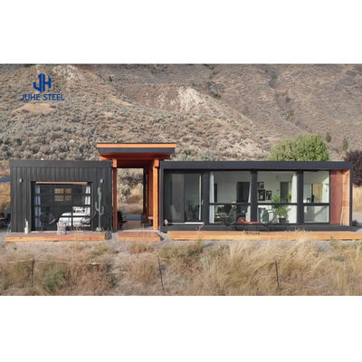 Modern Style Luxury Container Houses Prefab Design con porta in acciaio e finestra in alluminio