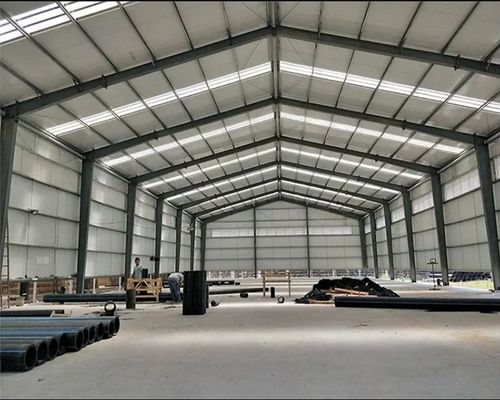 Centrale siderurgica Prefabbricato prefabbricato Edificio magazzino pronto per alimenti