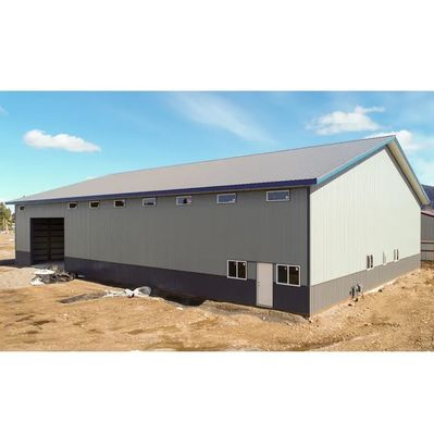 Centrale siderurgica Prefabbricato prefabbricato Edificio magazzino pronto per alimenti
