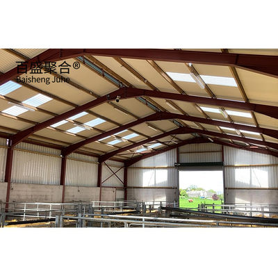 Edifici isolati per allevamenti di caprini e pecore con certificato ISO9001 2008/CE/BV