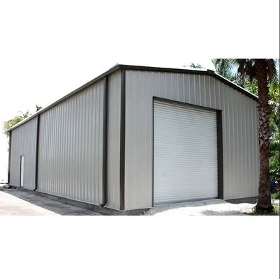 Struttura in acciaio Edificio magazzino Prefabbricato Garage Kit di costruzione con progettazione AutoCAD