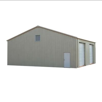 Struttura in acciaio Edificio magazzino Prefabbricato Garage Kit di costruzione con progettazione AutoCAD
