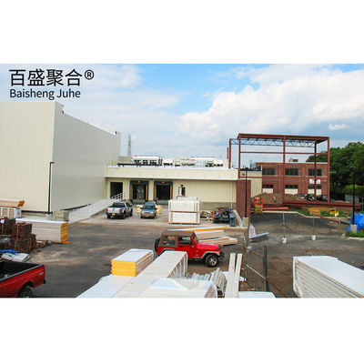 Struttura in acciaio pre-progettata per il deposito a freddo /magazzino/officina acciaio leggero Q355 Q235