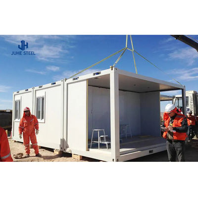 Spedizione di container Casa mobile casa prefabbricata con porta in acciaio e bagno