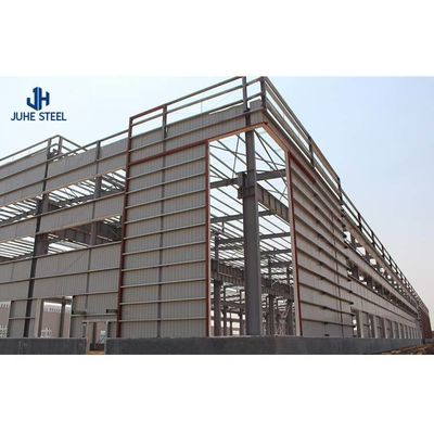 ISO9001 2008/CE/BV certificato Edificio per uffici a due piani con struttura in acciaio prefabbricata