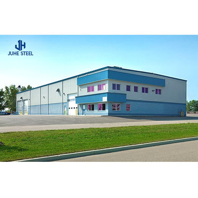 ISO9001 2008/CE/BV certificato Edificio per uffici a due piani con struttura in acciaio prefabbricata
