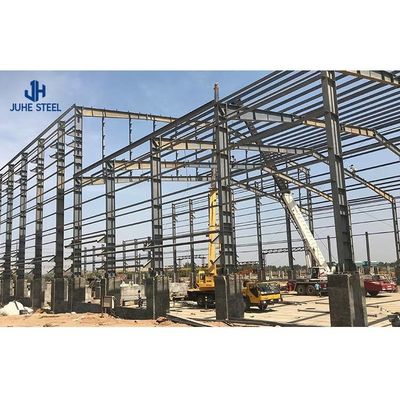 Edificio prefabbricato certificato ISO9001 2008/CE/BV con acciaio a basso tenore di carbonio Q235B/Q345B