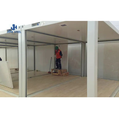 Case in container moderne e convenienti con pannelli sandwich EPS da 50/75 mm/muri in lana di roccia