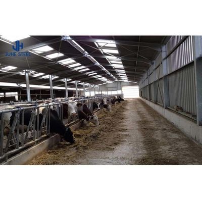 Porta a rulli struttura in acciaio prefabbricata casa da mucca per pollame capanna commerciale