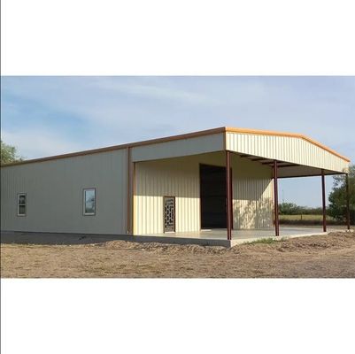 Requisiti del cliente soddisfatto laboratorio prefabbricato auto stoccaggio edificio in metallo con finestra in PVC