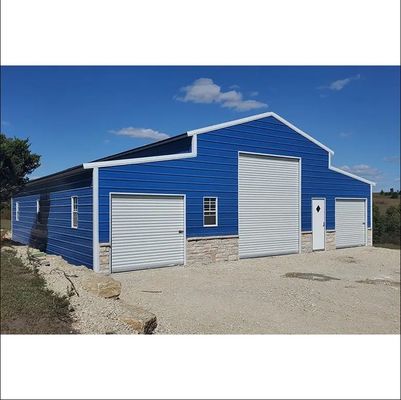 Requisiti del cliente soddisfatto laboratorio prefabbricato auto stoccaggio edificio in metallo con finestra in PVC