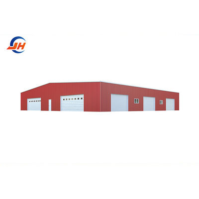 Immagazzino/officina/hangar in acciaio prefabbricato con grado e tolleranza in acciaio ±1%