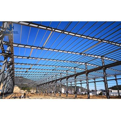 Progettazione rapida struttura in acciaio leggero telaio magazzino di metallo prefabbricato con grande span