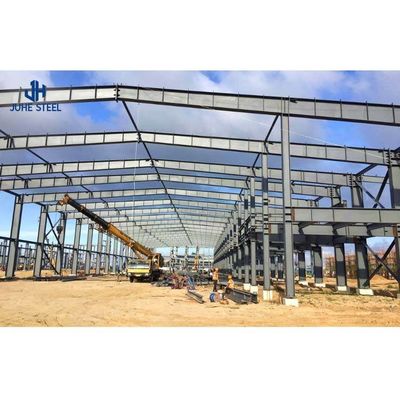 Progettazione rapida struttura in acciaio leggero telaio magazzino di metallo prefabbricato con grande span