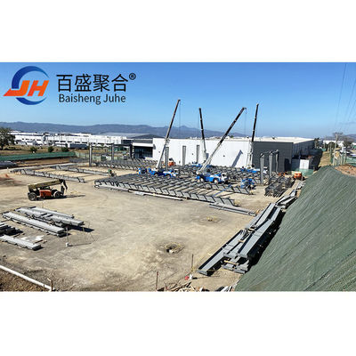 Struttura in acciaio ShanDong verniciata per fabbricazione personalizzata