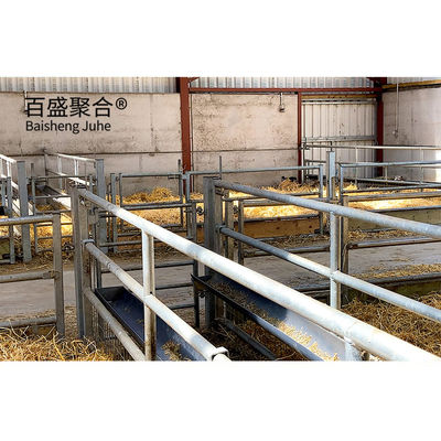 Prefabbricato a prezzi accessibili Edificio in metallo Sheep Goat Farm Shed Casa con disegno PKPM