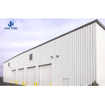Stoccaggio di struttura in acciaio prefabbricato con finitura verniciata standard ASTM per uso industriale e commerciale