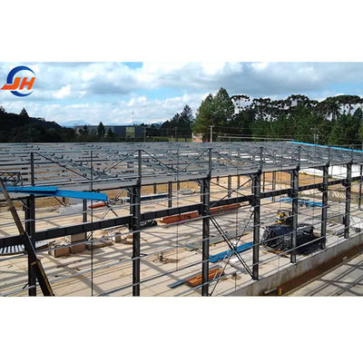 Q355B Struttura a telaio metallico per fabbricazioni di struttura in acciaio per grandi spazi