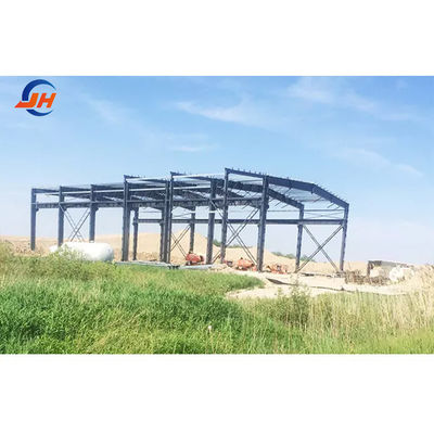 Struttura in acciaio prefabbricata per officina Q355B per costruzione di fabbricazioni strutturali