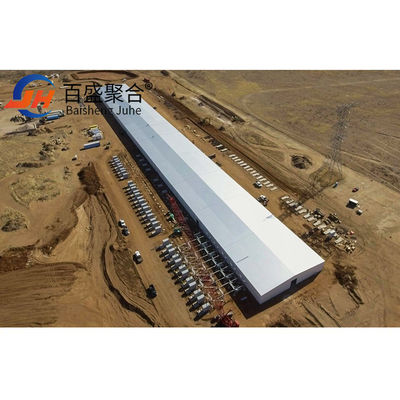 Steel Structure Workshop for Decoiling and Steel Structural Fabrication Construction (Azienda di costruzione di strutture in acciaio per il decollaggio e la costruzione di strutture in acciaio)