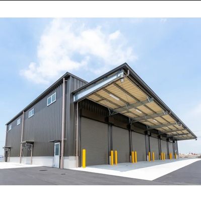 Strutture in acciaio prefabbricate Materiale da costruzione per magazzini commerciali e agricoli