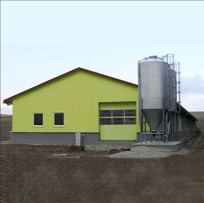 Strutture in acciaio prefabbricate Materiale da costruzione per magazzini commerciali e agricoli