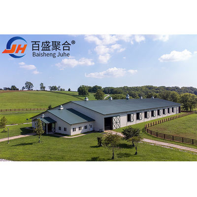 Laboratorio di costruzione di strutture in acciaio prefabbricate, capannone con tolleranza ± 1% e laboratorio