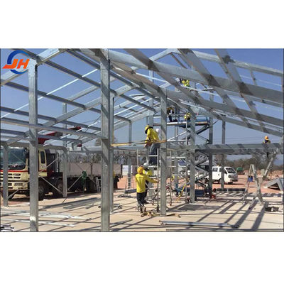Struttura in acciaio magazzino costruire magazzino capannoni prefabbricati entro piegatura ± 1% Tolleranza