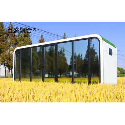 Villa 20ft 40ft Outdoor Moderna Casa Prefabbricata Popolare Casa Piccola Casa Mobile Casa di Lavoro Office Pod Apple Cabin