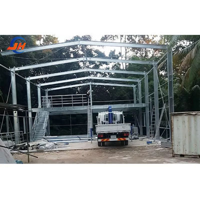 Standard AiSi Saldatura Economia Popolare Light Design Prefabbricato Metal Structural Warehouse