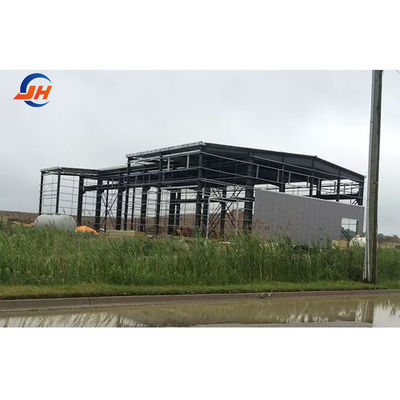 Acciaio leggero Q345 Q235 Cornice principale Galvanizzato Prefabbricato Ampia struttura di costruzione