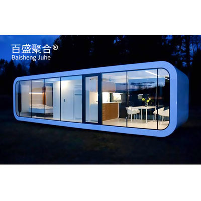 Villa Apple Capsule House Eco Friendly Prefab Modular Home per campeggio e soggiorno in albergo