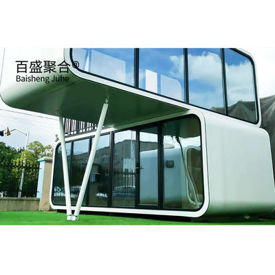 Villa Apple Capsule House Eco Friendly Prefab Modular Home per campeggio e soggiorno in albergo