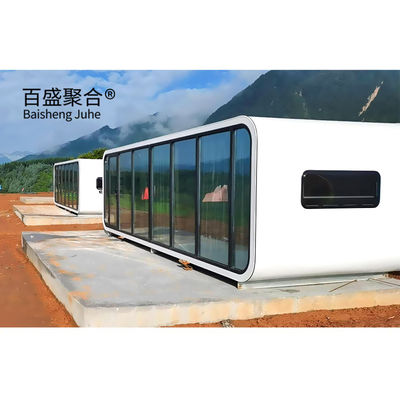 Villa Apple Capsule House Eco Friendly Prefab Modular Home per campeggio e soggiorno in albergo