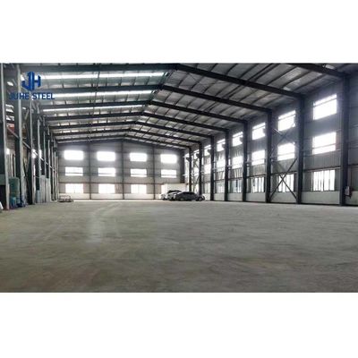 Q235 Q355B Grade Steel Garage Metal Frame Warehouse con C.Z Shape Steel Channel Purlin