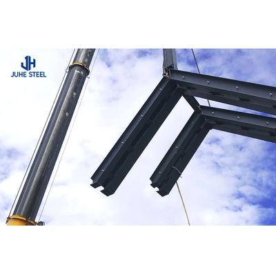 Q235 Q355B Grade Steel Garage Metal Frame Warehouse con C.Z Shape Steel Channel Purlin