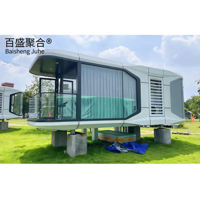 20ft 40ft Tiny Villa Container House con telaio in acciaio galvanizzato e Eco Friendly Design