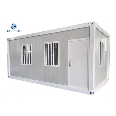 Comodo ufficio portabile Container House con finestra scorrevole in PVC e tetto in lana di roccia