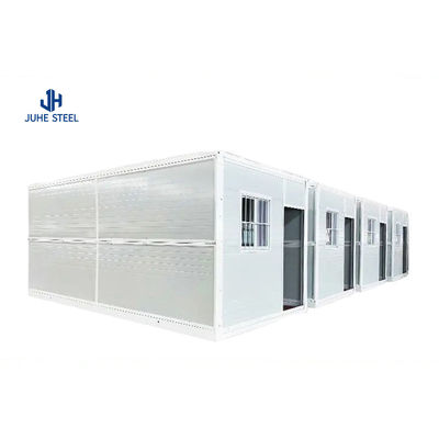Comodo ufficio portabile Container House con finestra scorrevole in PVC e tetto in lana di roccia